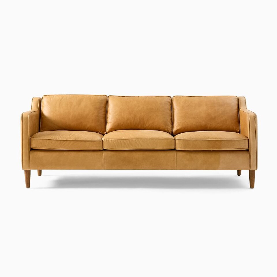 Hamilton Leather Sofa West Elm UK